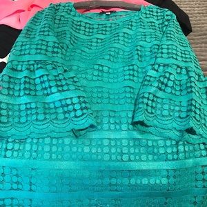 Emerald Trina Turk Dress.